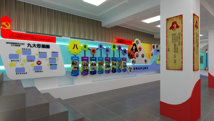 如何完成展廳的設計和施工？